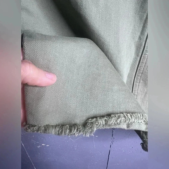 Jen7 by 7 for All Mankind - Pencil Skirt with Frayed Hem - Picture 4 of 7